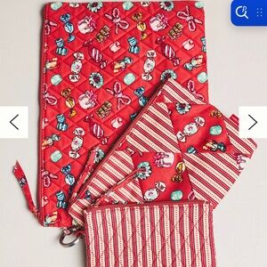 Anthropologie Vera Bradley zip pouches Colorful Kids Accessory Set
